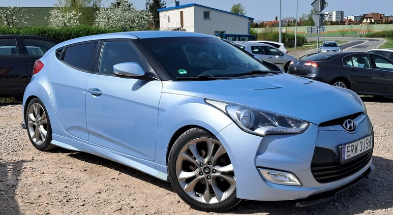 Hyundai Veloster cena 33900 przebieg: 165000, rok produkcji 2012 z Rzeszów małe 67